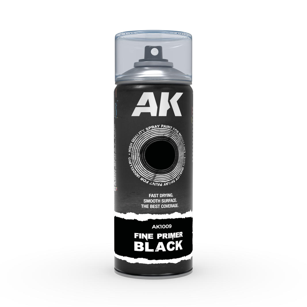 Fine Primer Black  AK Interactive