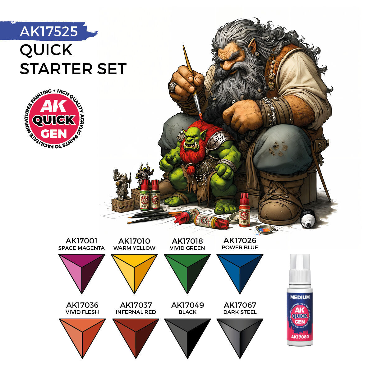 Starter Set  AK Interactive Quick Gen