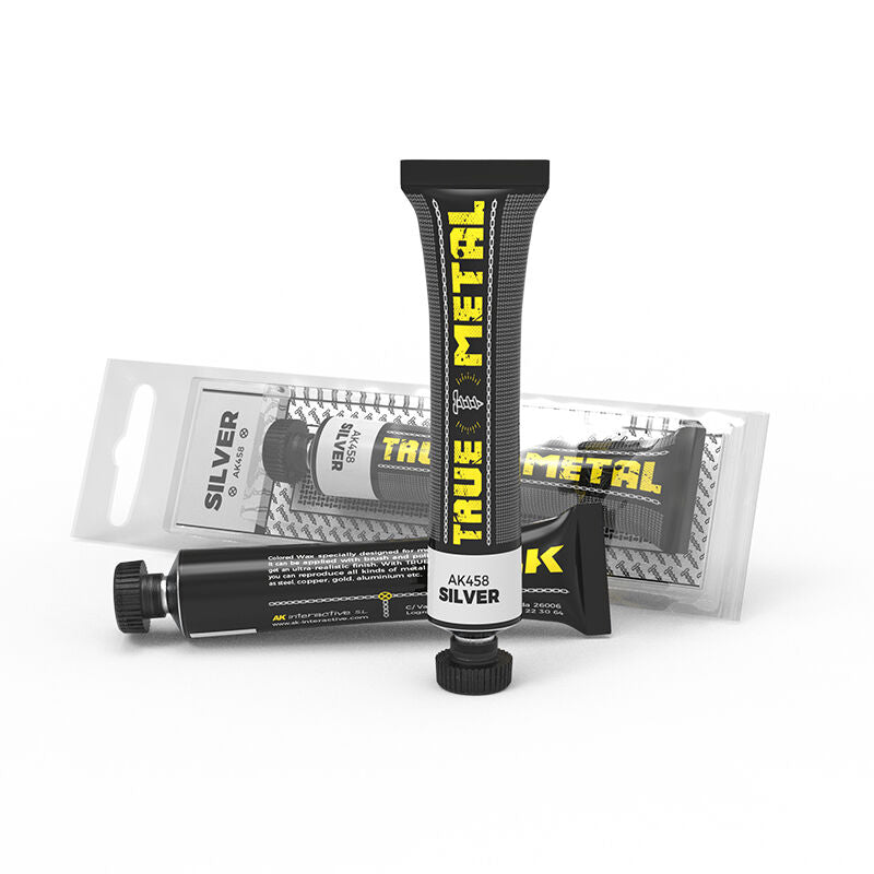 Silver Wax Paint- AK Interactive True Metal