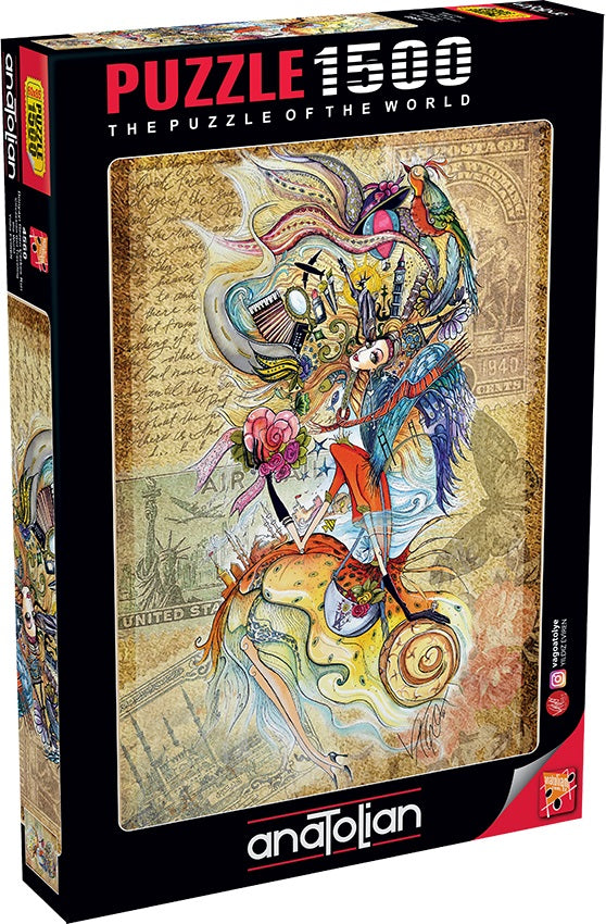 Circassion Girl Travelling 1500pc