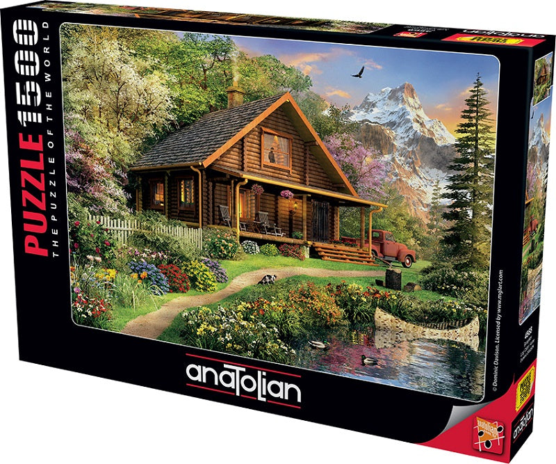 Log Cabin Home 1500pc