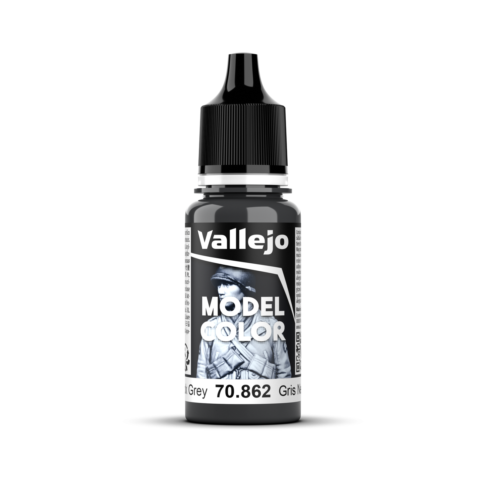 Black Grey  Vallejo Model Colour