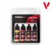 Red Colours Acrylic Paint  Set Vallejo Game Colour