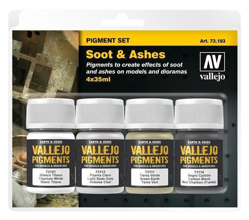 Pigments Set Soot & Ashes 4 x 35ml