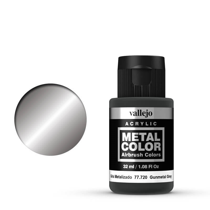 Metal Color Gunmetal Grey 32 ml Acrylic Paint Vallejo