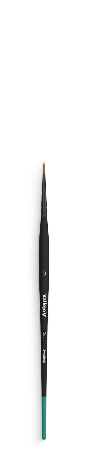 Brush No. 0  Detail Round Synthetic Vallejo Hobby Brushes