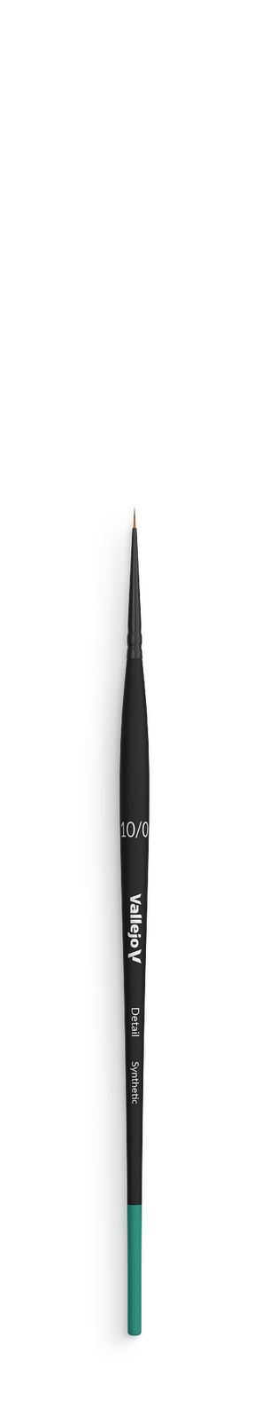 Brush No. 10/0 Detail Round Synthetic Vallejo Hobby Brushes