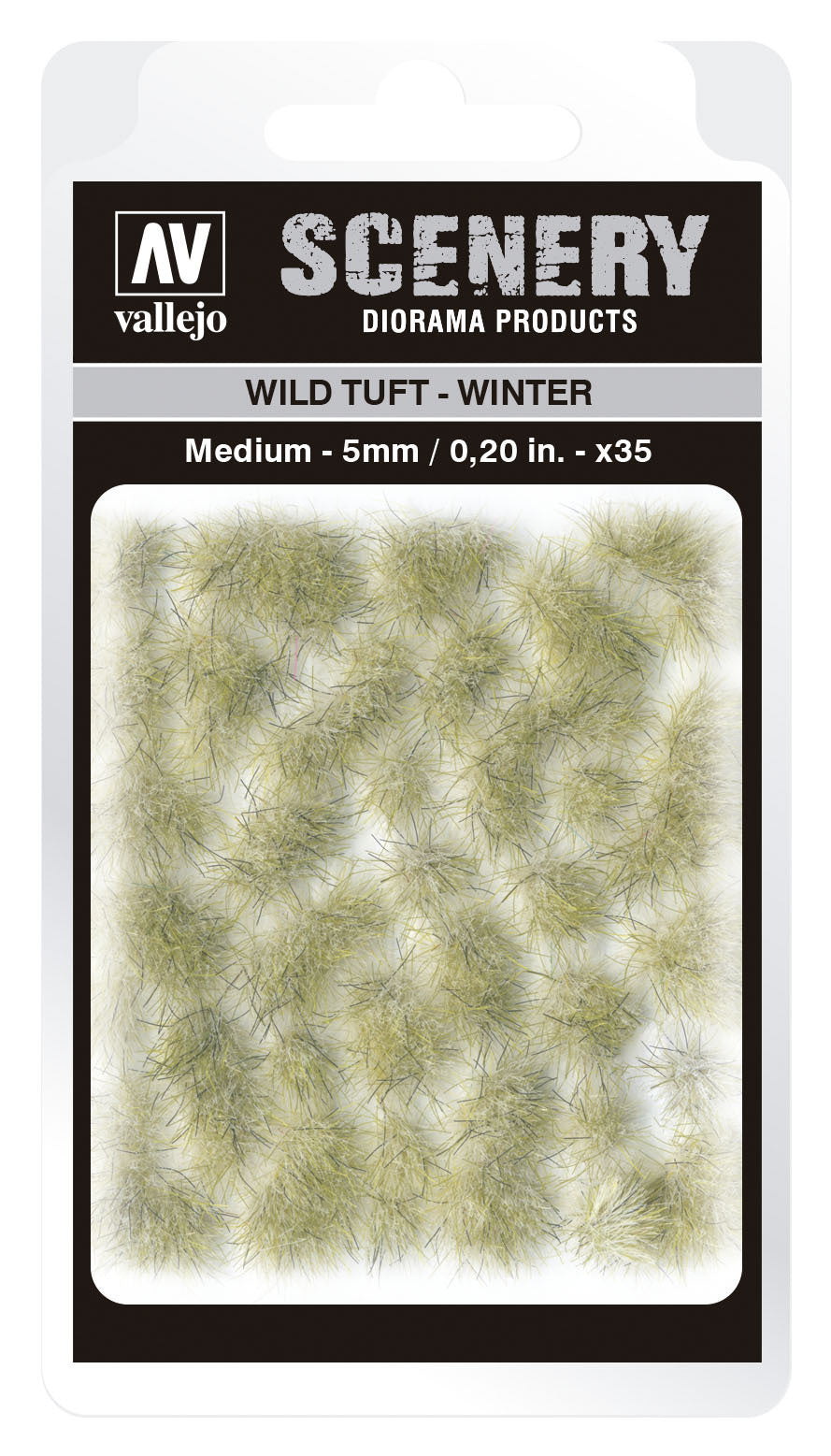 Winter 4mm Wild Tuft - Vallejo Diorama Accessory