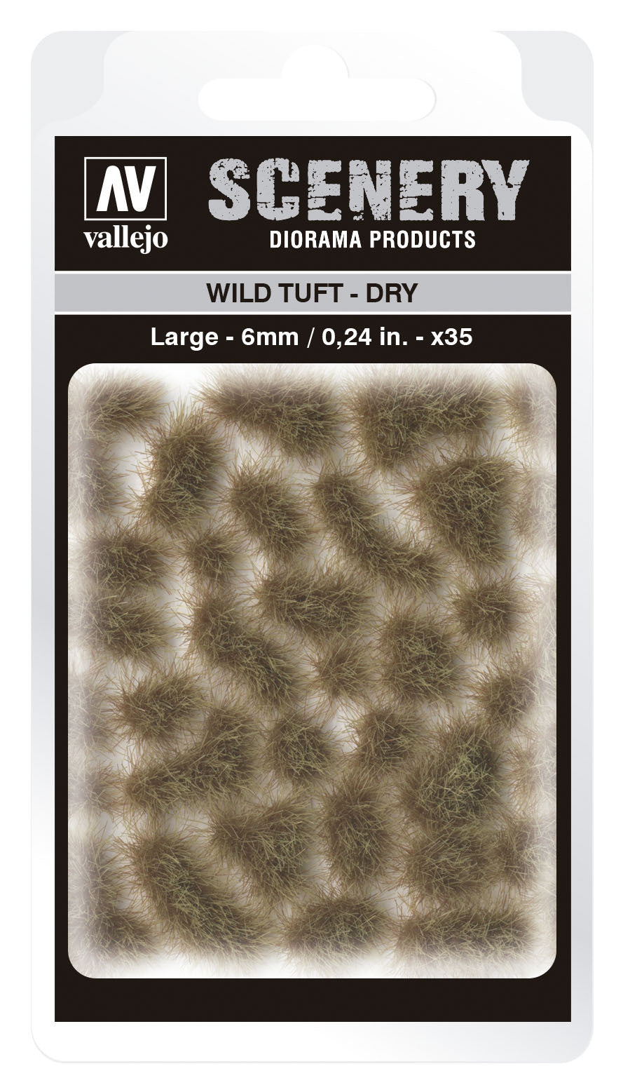 Vallejo 6mm Wild Tuft - Large Dry Diorama Accessory