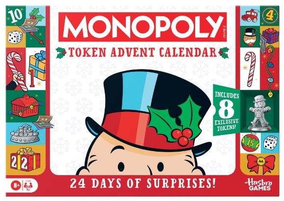 Monopoly Token Advent Calendar