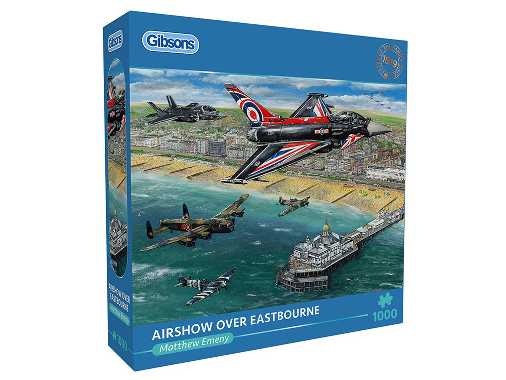 Airshow Over Eastbourne- Gibson - 1000pc