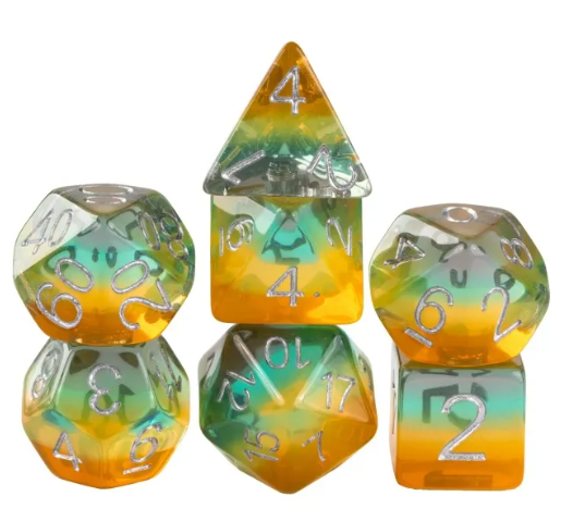 Arcane Layer Orange Green - Games World Dice