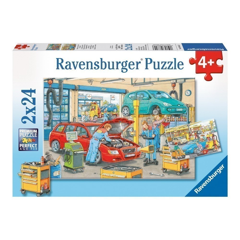 At The Service Station Puzzle 2X24Pc