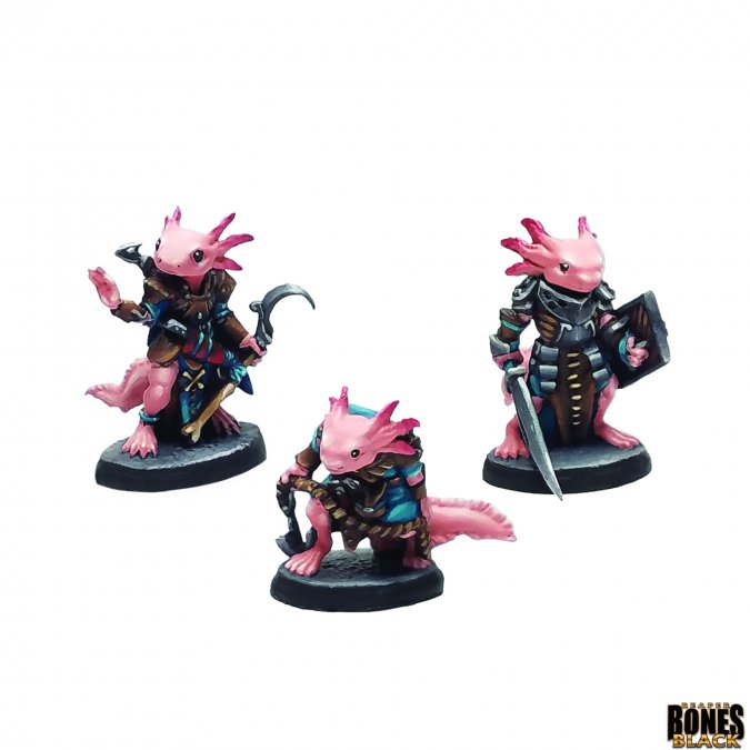 Axolotii Heroes (3) Reaper: Bones Black:
