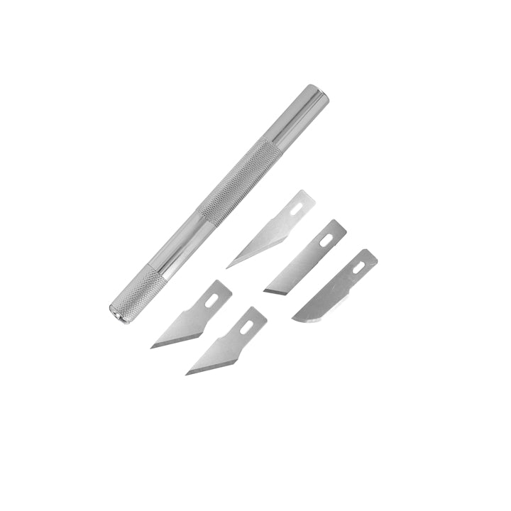 Knife Set with 5 #2 Blades - Medium Duty - Bravo Handtools