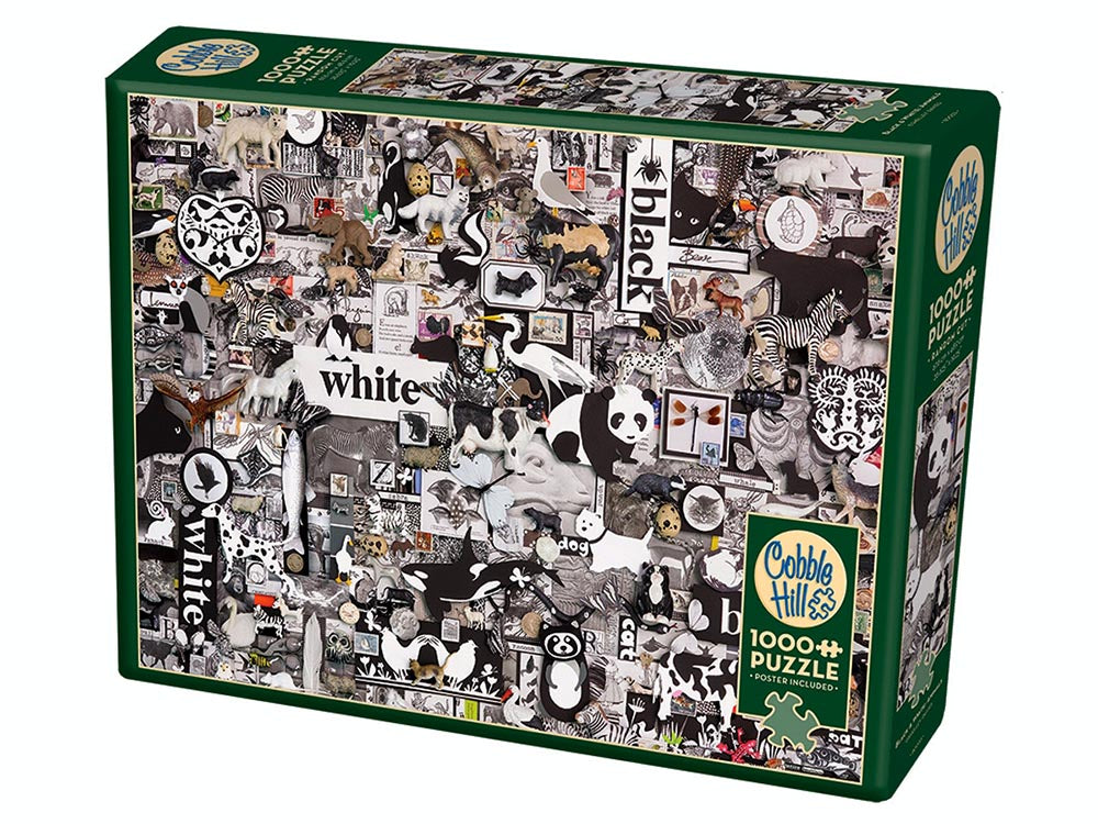 Black and White Animals 1000pc
