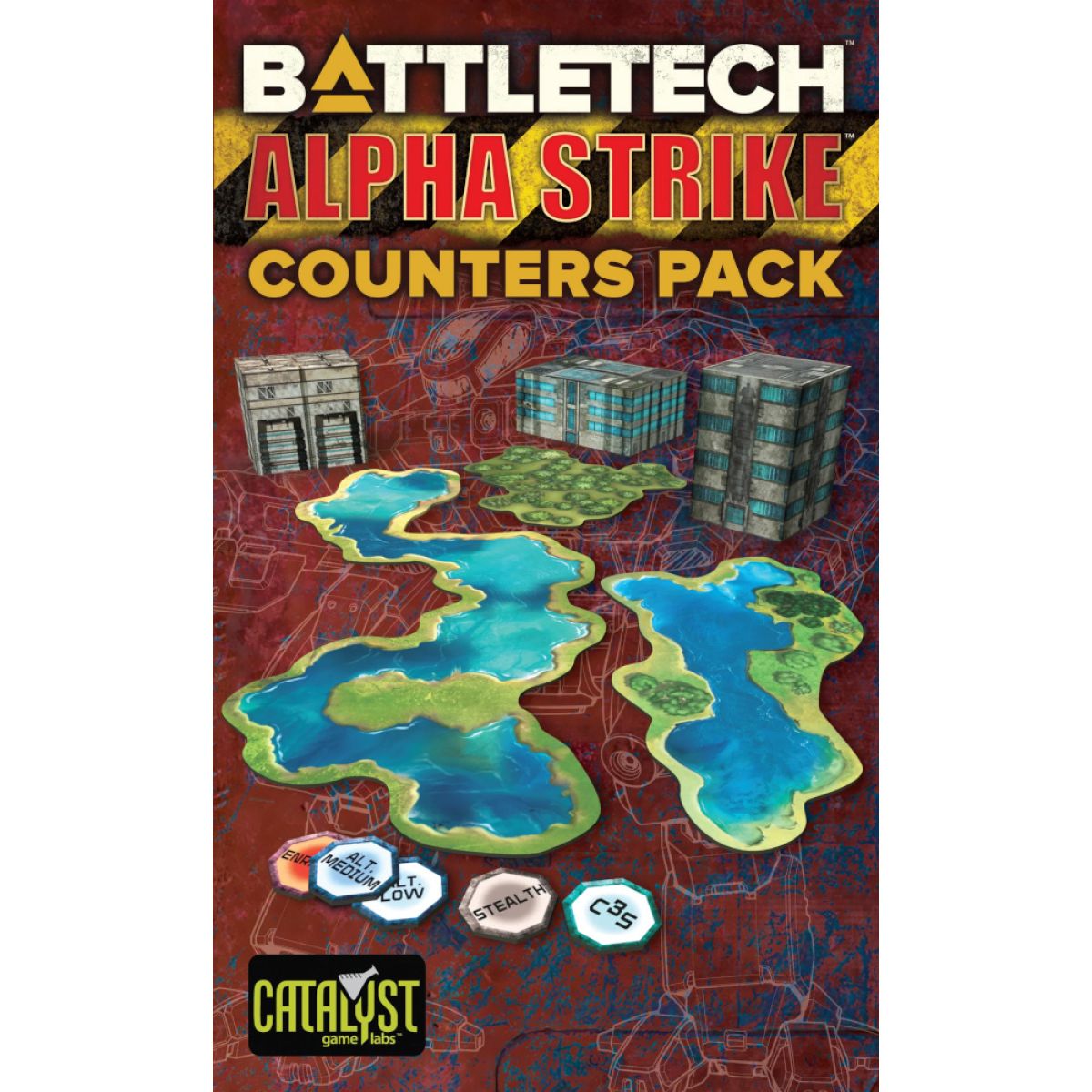 Counters Pack Alpha Strike Battle Tech