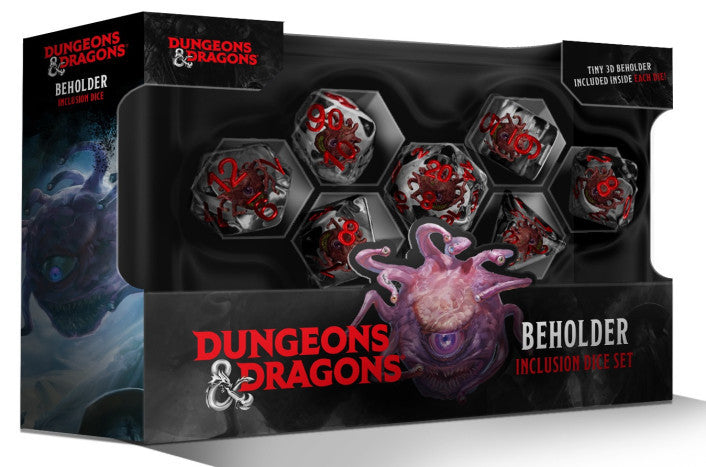 Beholder Resin Dice Set MDG - Dungeons & Dragons
