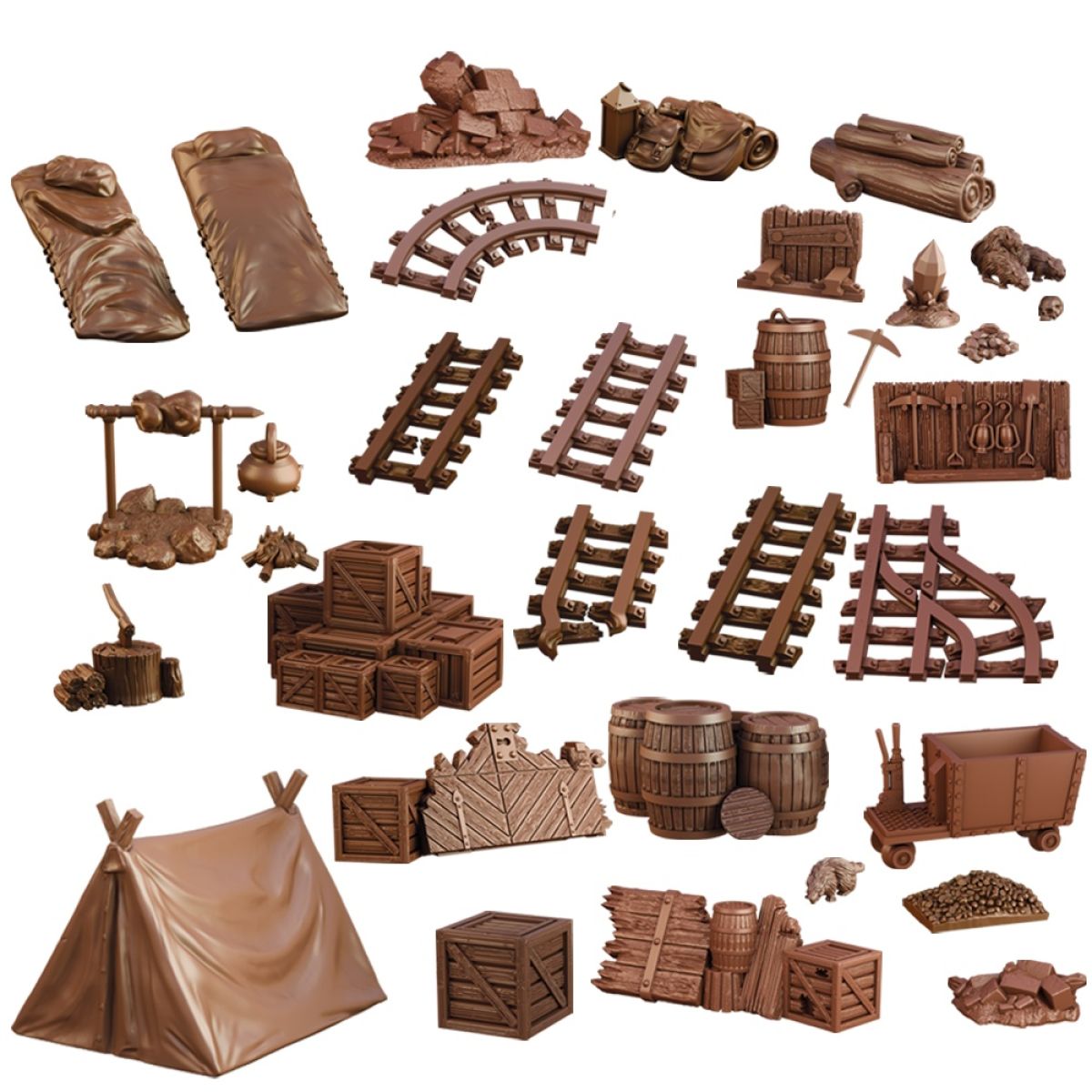 Vol 3: Beware the Green Rage Terrain Crate: RPG Adventure