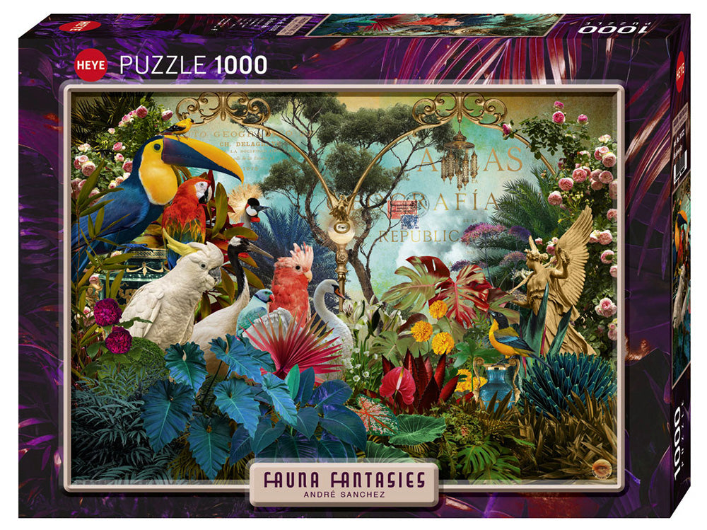 Birdiversity Fauna Fantasies - 1000pc Heye