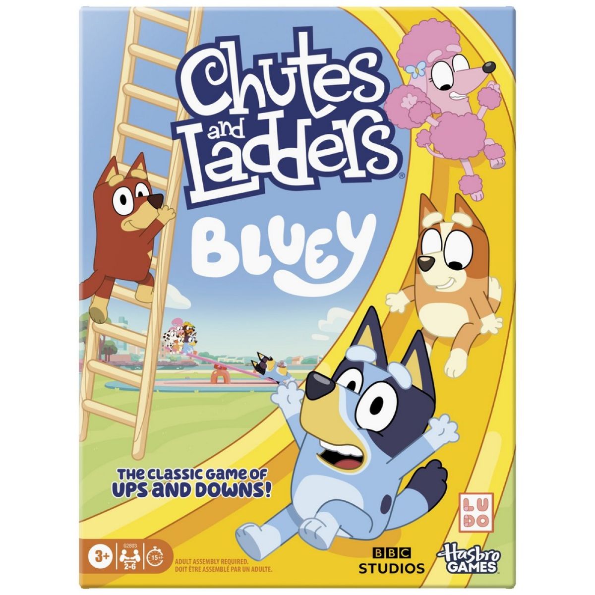 Bluey Chutes and Ladders
