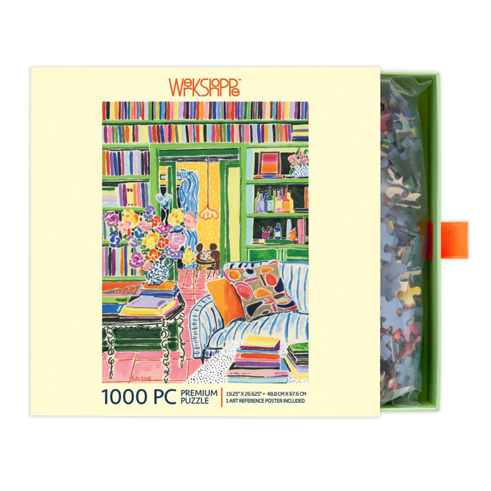 Books and Bouquet - 1000pc (Werkshoppe)