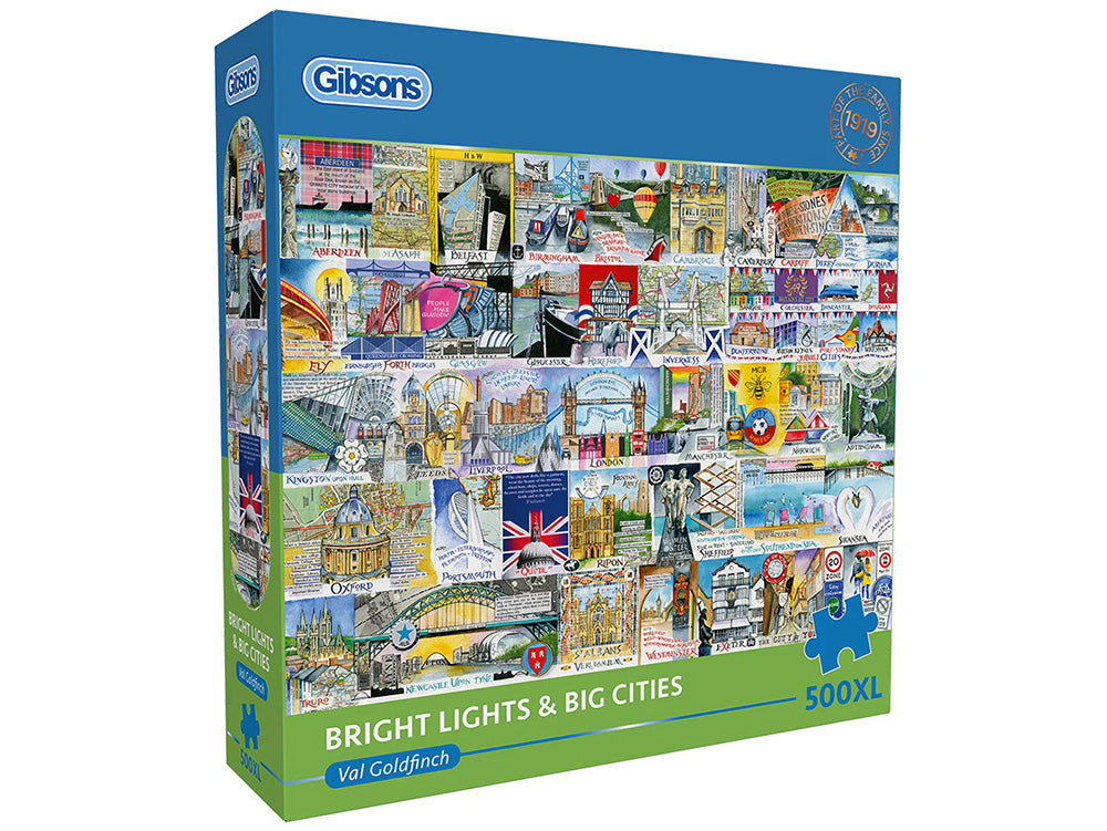 Bright Lights Big Cities 500pcXL - Gibson