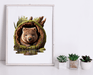 A5 Burrow Keeper Wombat Wooden Puzzle - Puzzle ART