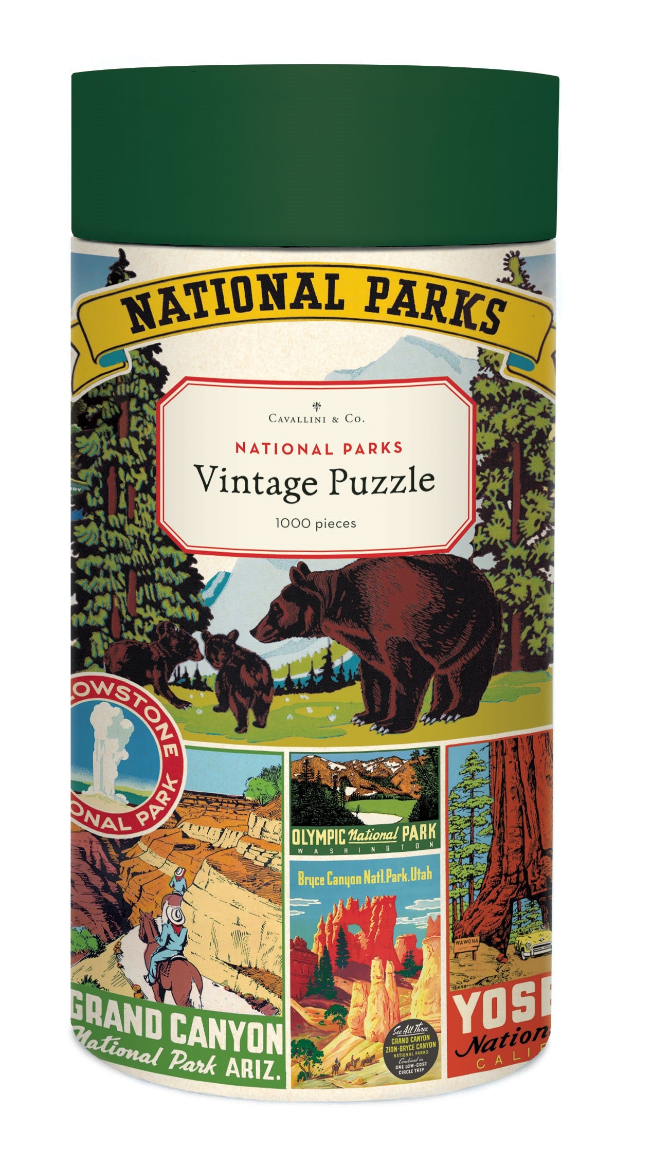 National Parks - Cavallini - 1000pc