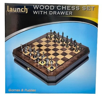 Launch Metal Chess with Drawer
