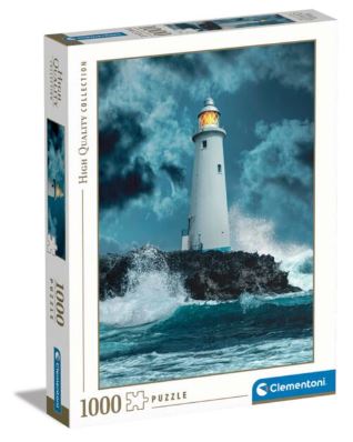 LIGHTHOUSE IN THE STORM - Clementoni - 1000p