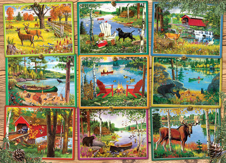 Postcards from Lake Country - Cobble Hill 1000pc