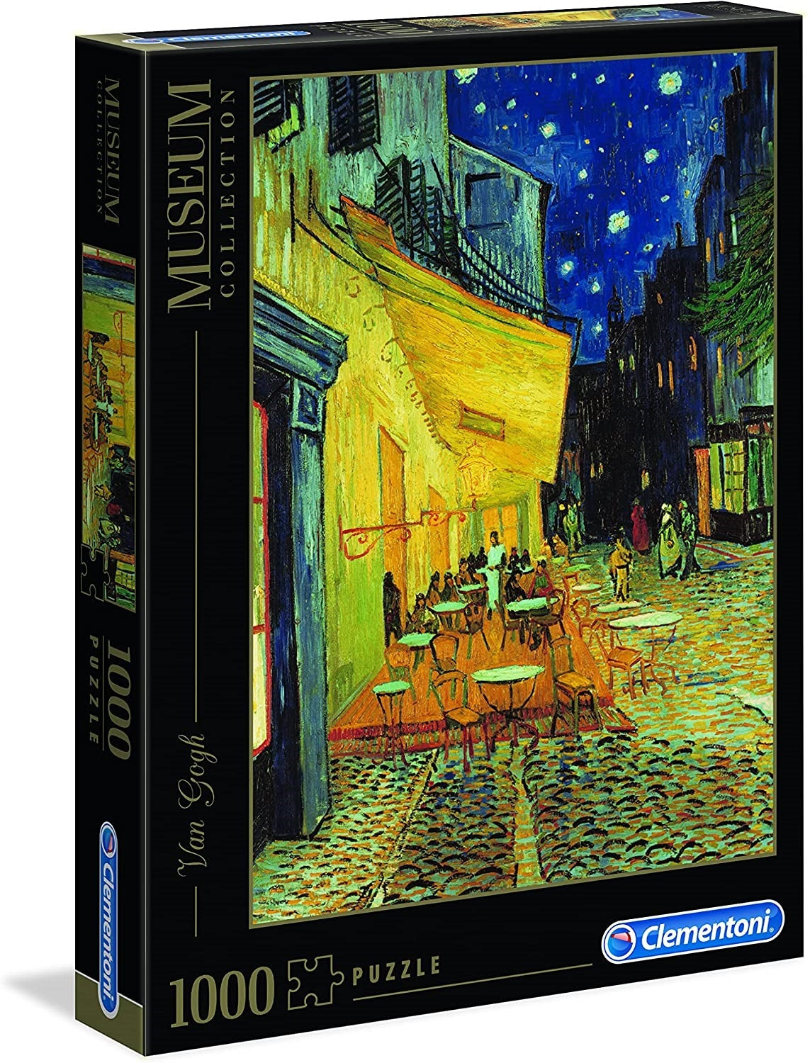 CAFE TERRACE AT NIGHT (VAN GOGH) 1000p