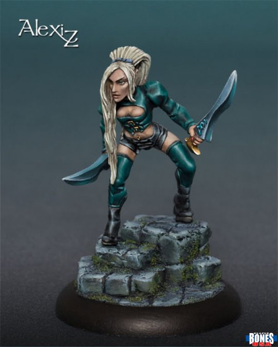 Caryth, Female Dark Elf - Reaper: Dungeon Dwellers