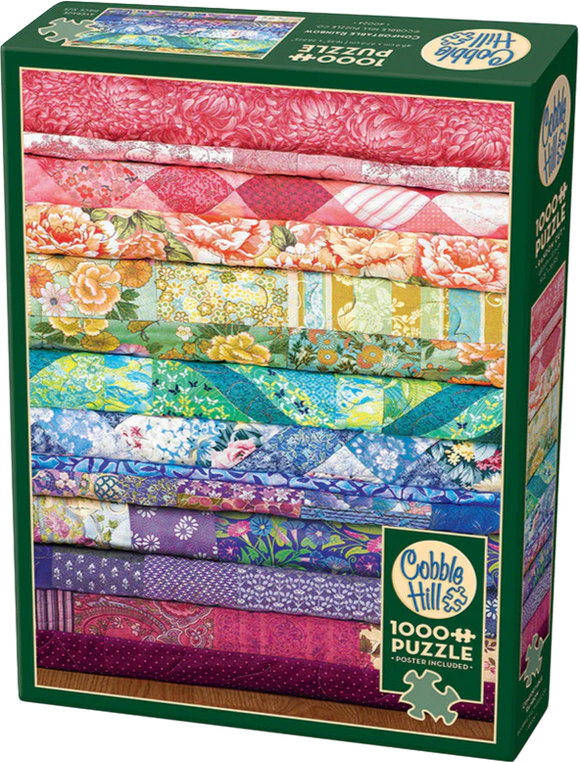 Comfortable Rainbow 1000pc - Cobble Hill