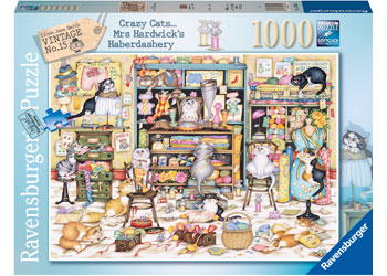 Crazy Cats: Haberdashery 1000p - Ravensburger