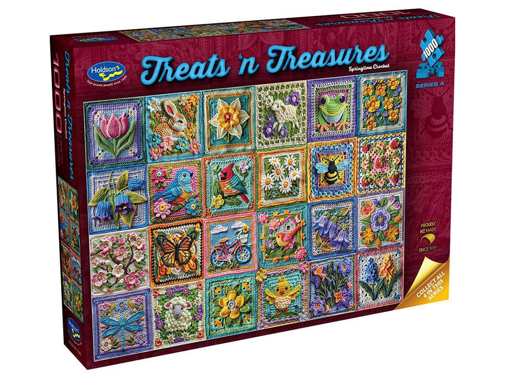CROCHET -TREATS N TREASURES 4 1000pc Holdsons