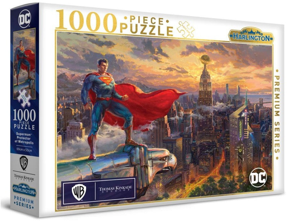 DC Comics Superman Protector of Metropolis 1000 pieces - Harlington Thomas Kinkade