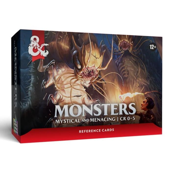 Monsters: Mystical and  Menacing - D&D Reference Cards