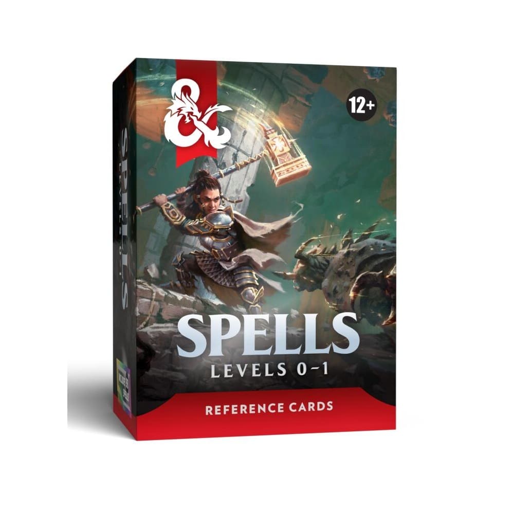 Spells: Levels 0–1 - D&D Reference Cards
