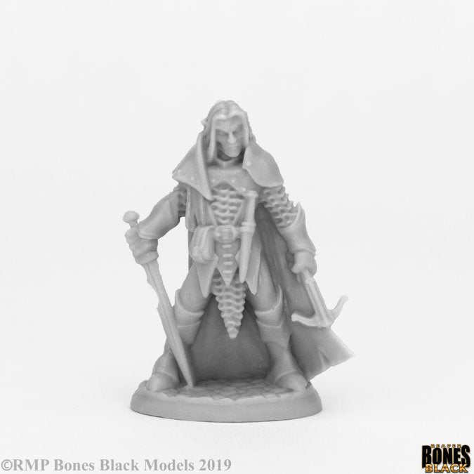 Dark Elf Male Warrior - Reaper Bones Black