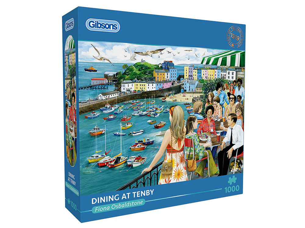 Dining at Tenby - Gibson - 1000pc