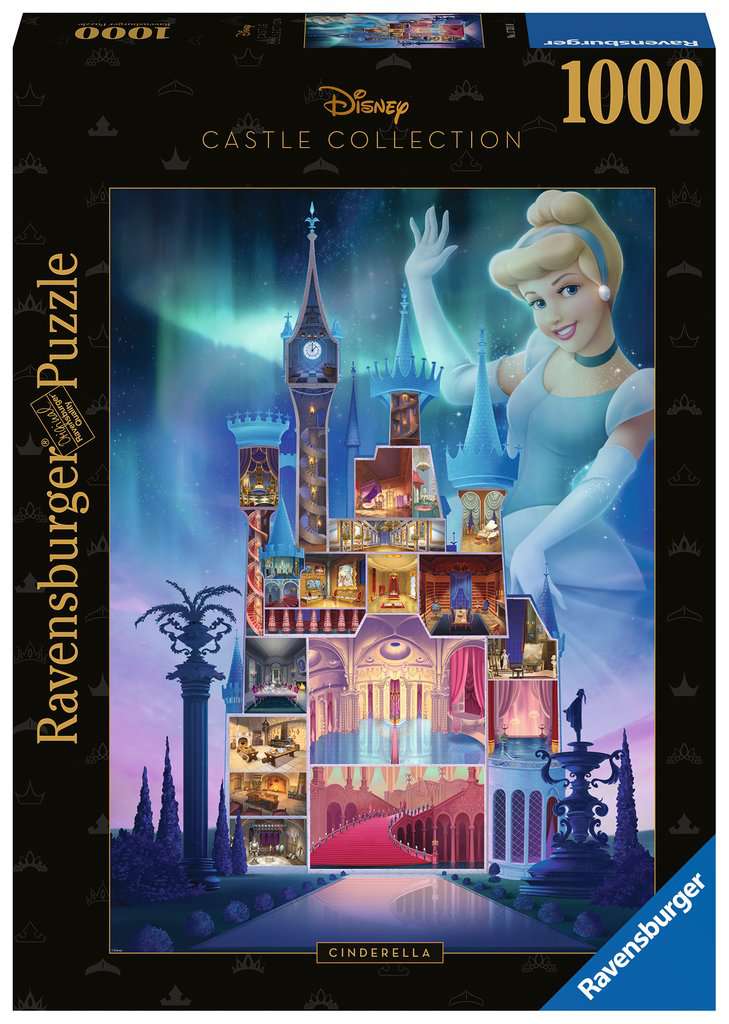 Disney Castles: Cinderella 1000p - Ravensburger