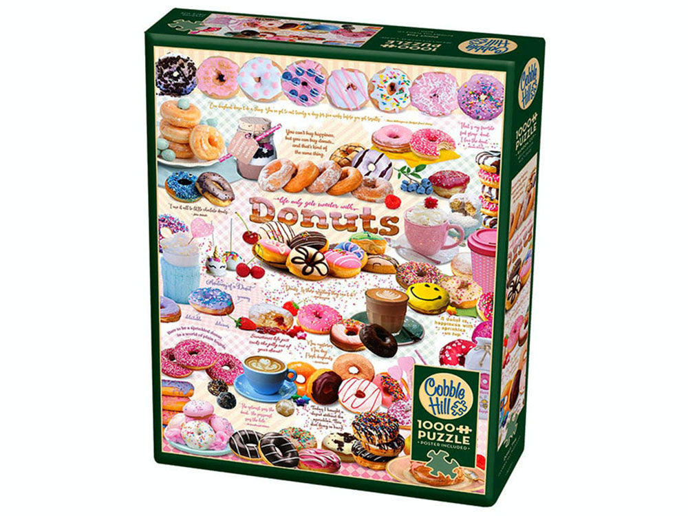 Donut Time 1000 pc - Cobble Hill