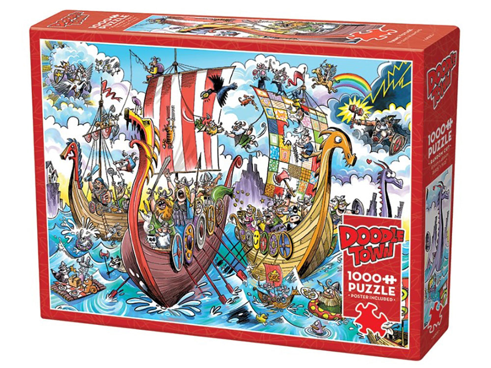 Viking Voyage - Doodletown 1000pc