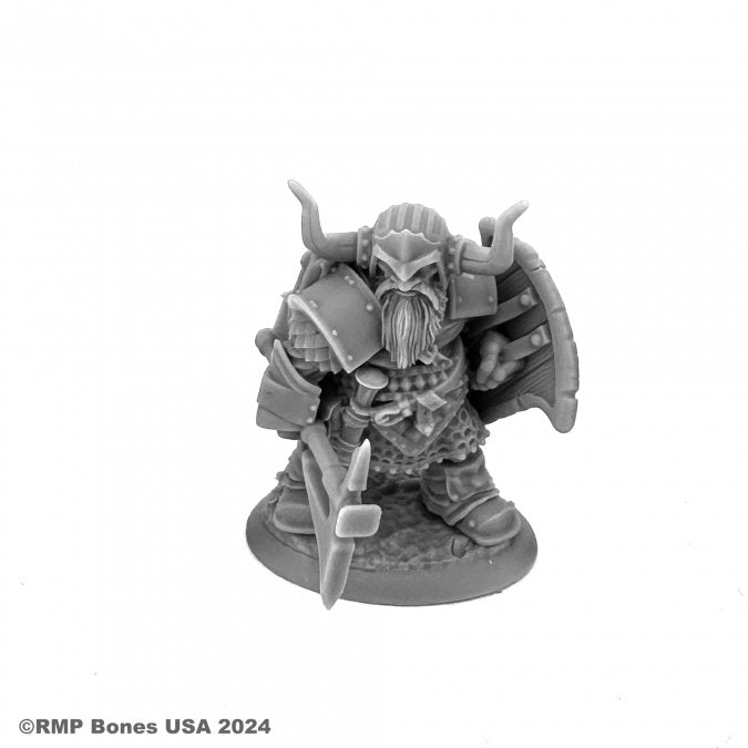 Dromn Ironsworn, Dwarf Warrior - Reaper Dungeon Dwellers