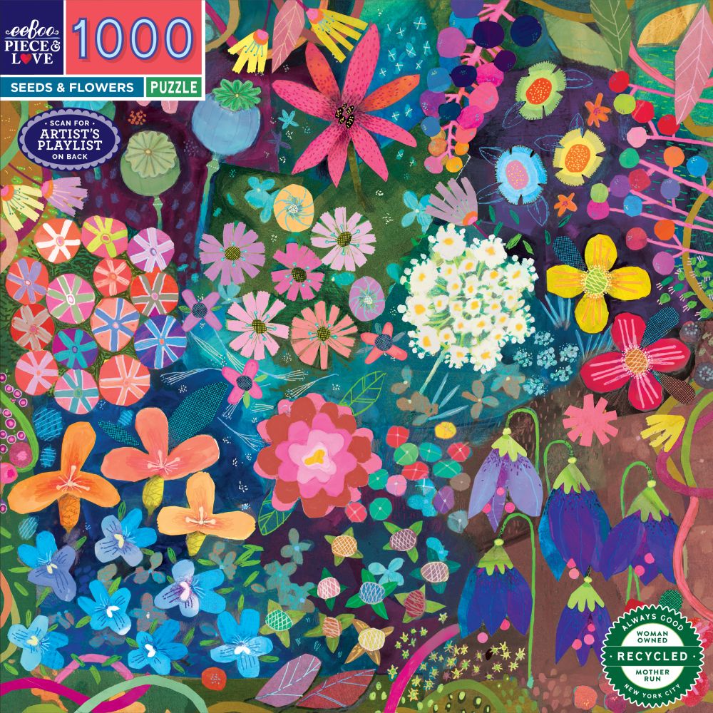 Seeds & Flowers - 1000pc eeBoo