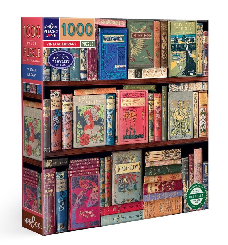 Vintage Library - 1000pc eeBoo