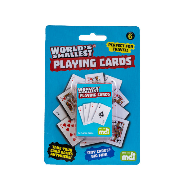 WORLDS SMALLEST PLAYING CARDS