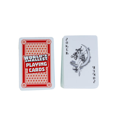WORLDS SMALLEST PLAYING CARDS